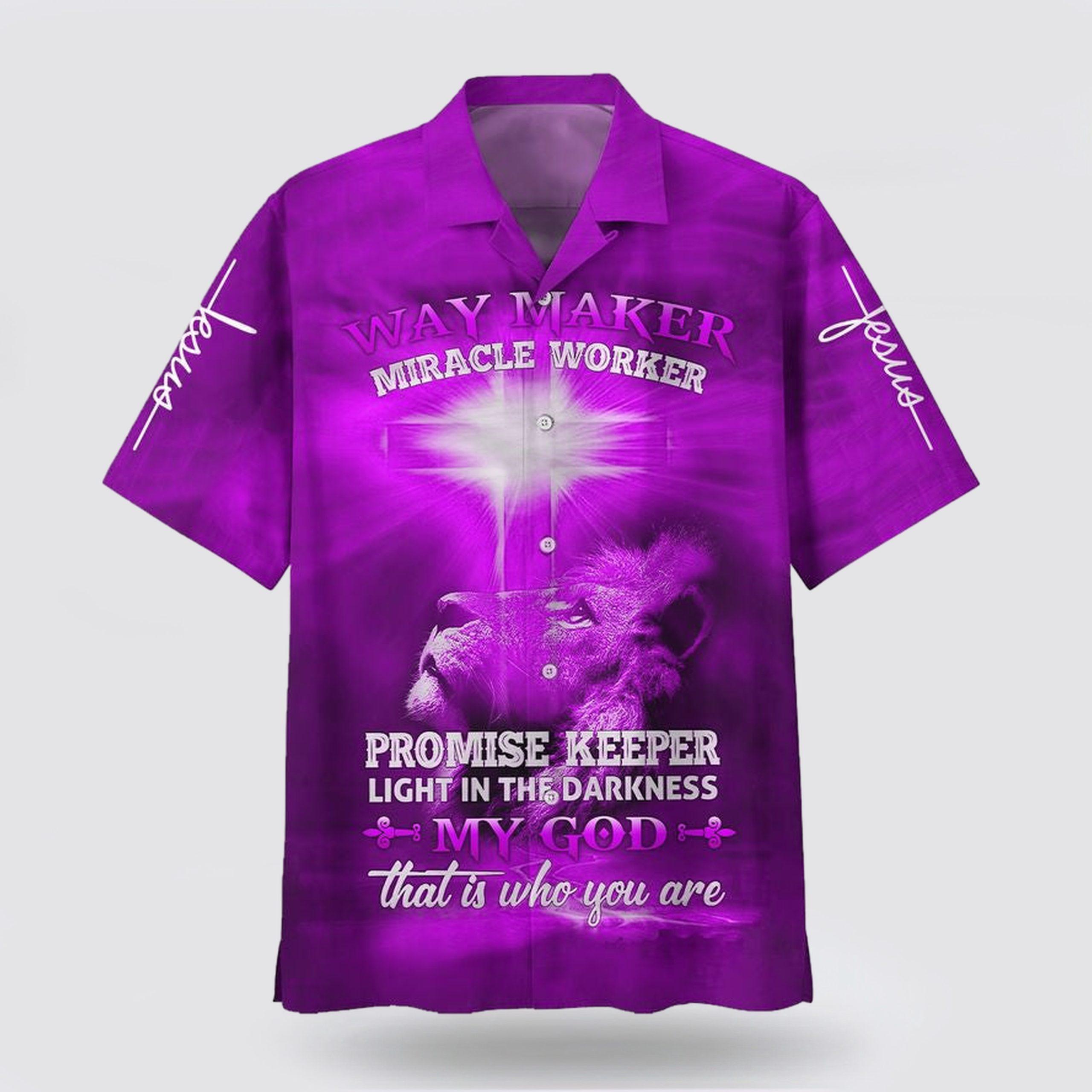 Way Maker Miracle Worker Promise Keeper Shirt God Lovers