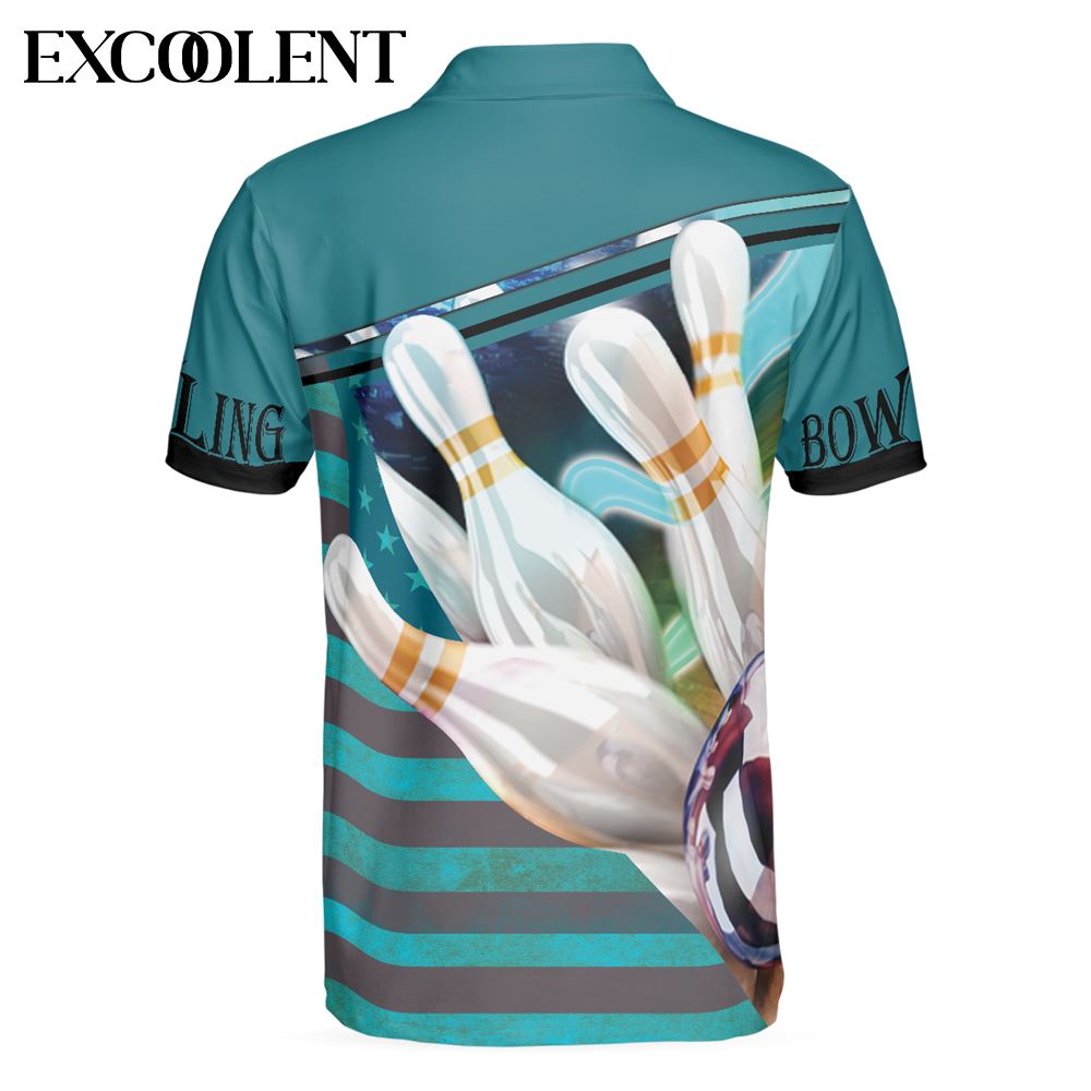 Love Bowling Mens Short Sleeve Polo Shirts – Gifts For Young Adults