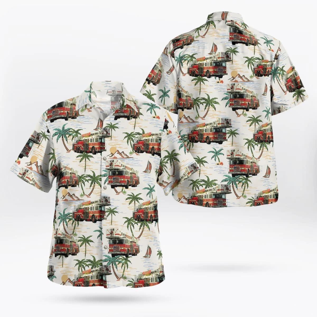 Meredith Fire Department, Meredith, NH Hawaiian Shirt – Gifts For Firefighters In Meredith, NH Meredith Fire Department, Meredith, NH Hawaiian Shirt – Gifts For Firefighters In Meredith, NH