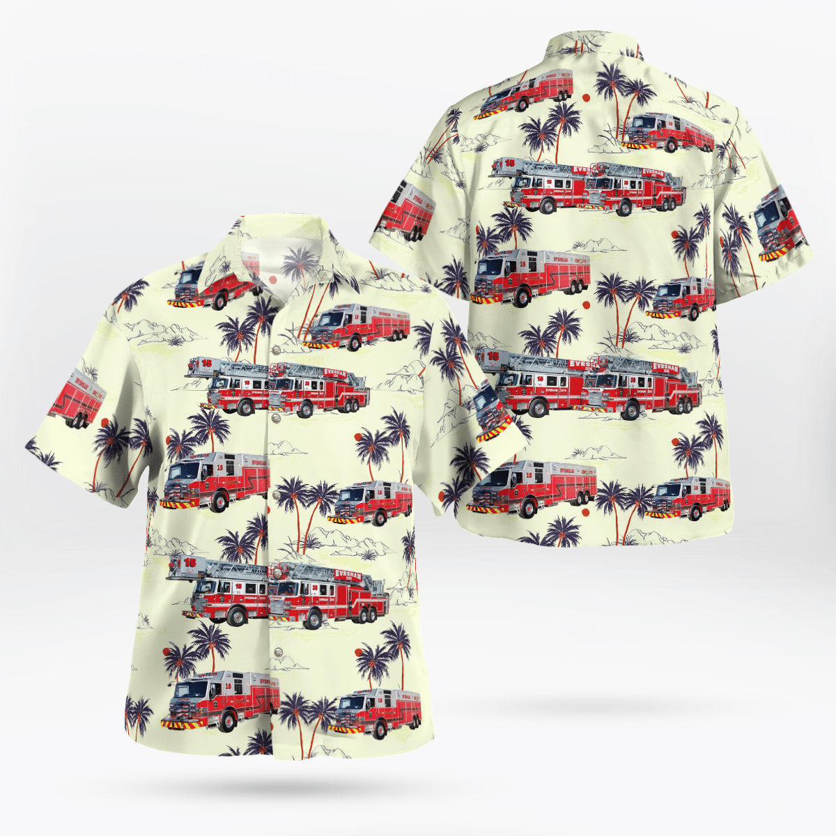 Middletown, NY, Middletown Fire Department Waalkill Engine Co. #6 Hawaiian Shirt – Gifts For Firefighters In Middletown, NY Middletown, NY, Middletown Fire Department Waalkill Engine Co. #6 Hawaiian Shirt – Gifts For Firefighters In Middletown, NY