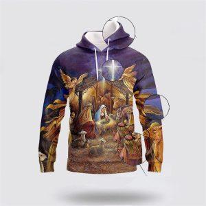 Nativity Scene All Over Print 3D Hoodie Gifts For Christians 2 sctsgm.jpg