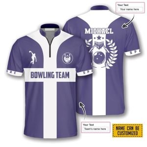 Navy Cross Bowling Personalized Names And Team Jersey Shirt Gift For Bowling Enthusiasts 1 duuovs.jpg