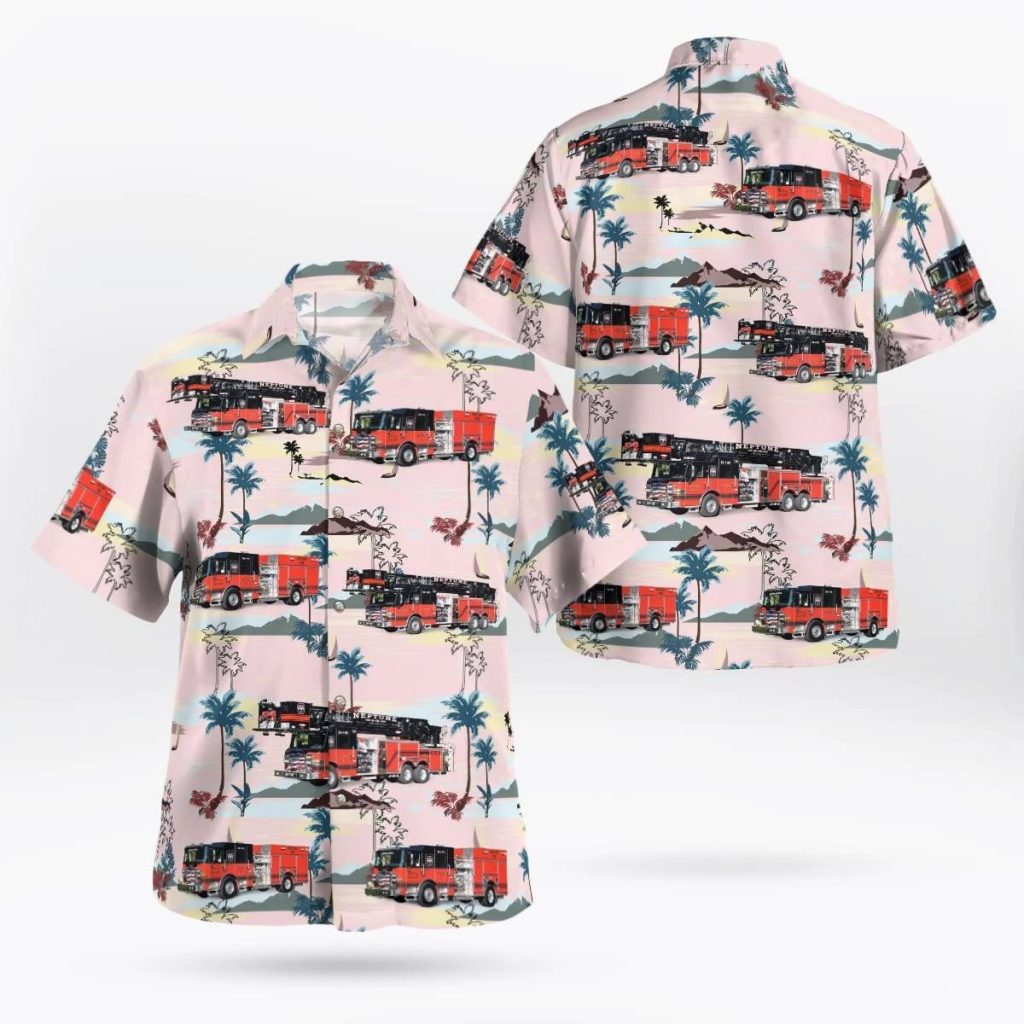 Neptune City, NJ, Hamilton Fire Company (Neptune) Station 341 Hawaiian