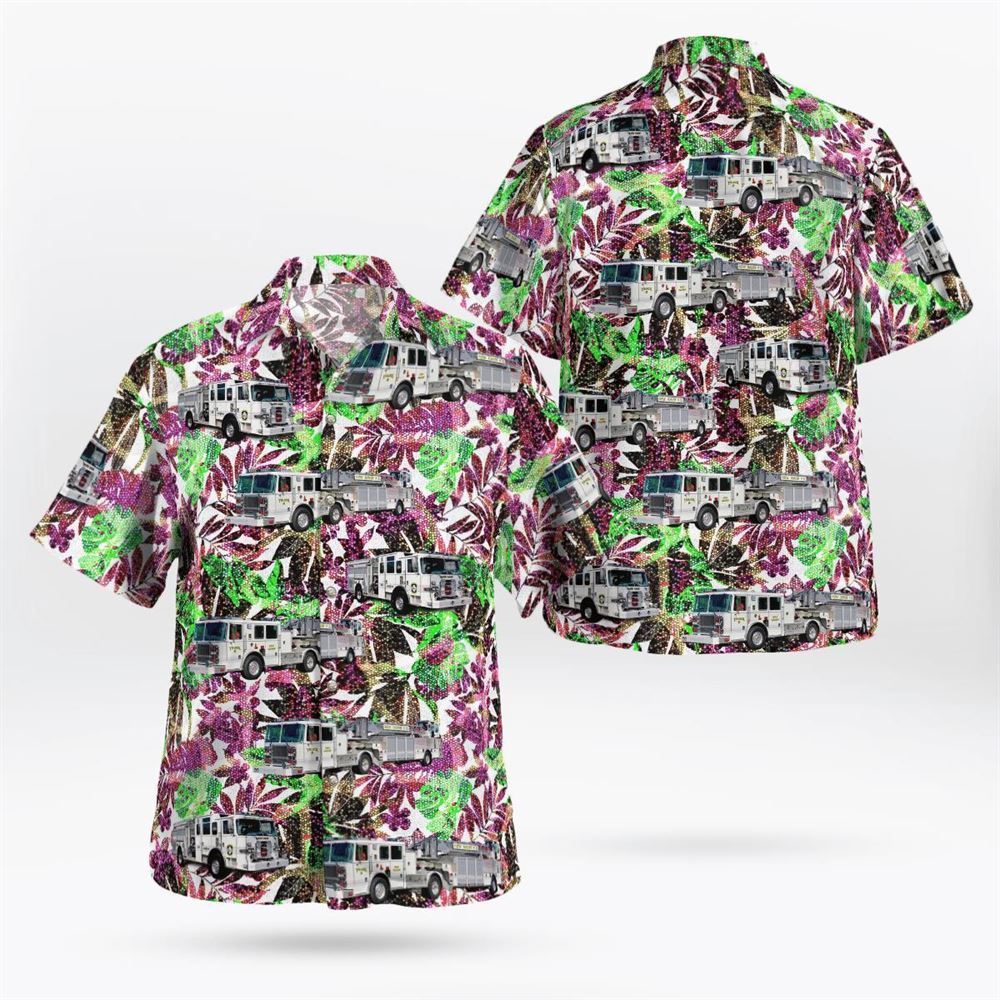 New Haven, Connecticut, New Haven Fire Department Hawaiian Shirt – Gifts For Firefighters In New Haven, CT