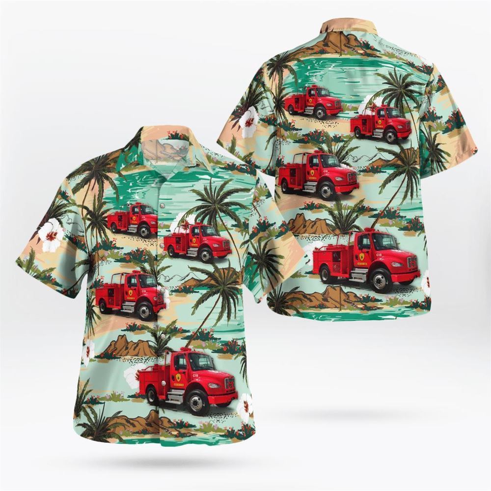 New Jersey Forest Fire Service Engine C18 Hawaiian Shirt – Gifts For Firefighters In New Jersey New Jersey Forest Fire Service Engine C18 Hawaiian Shirt – Gifts For Firefighters In New Jersey