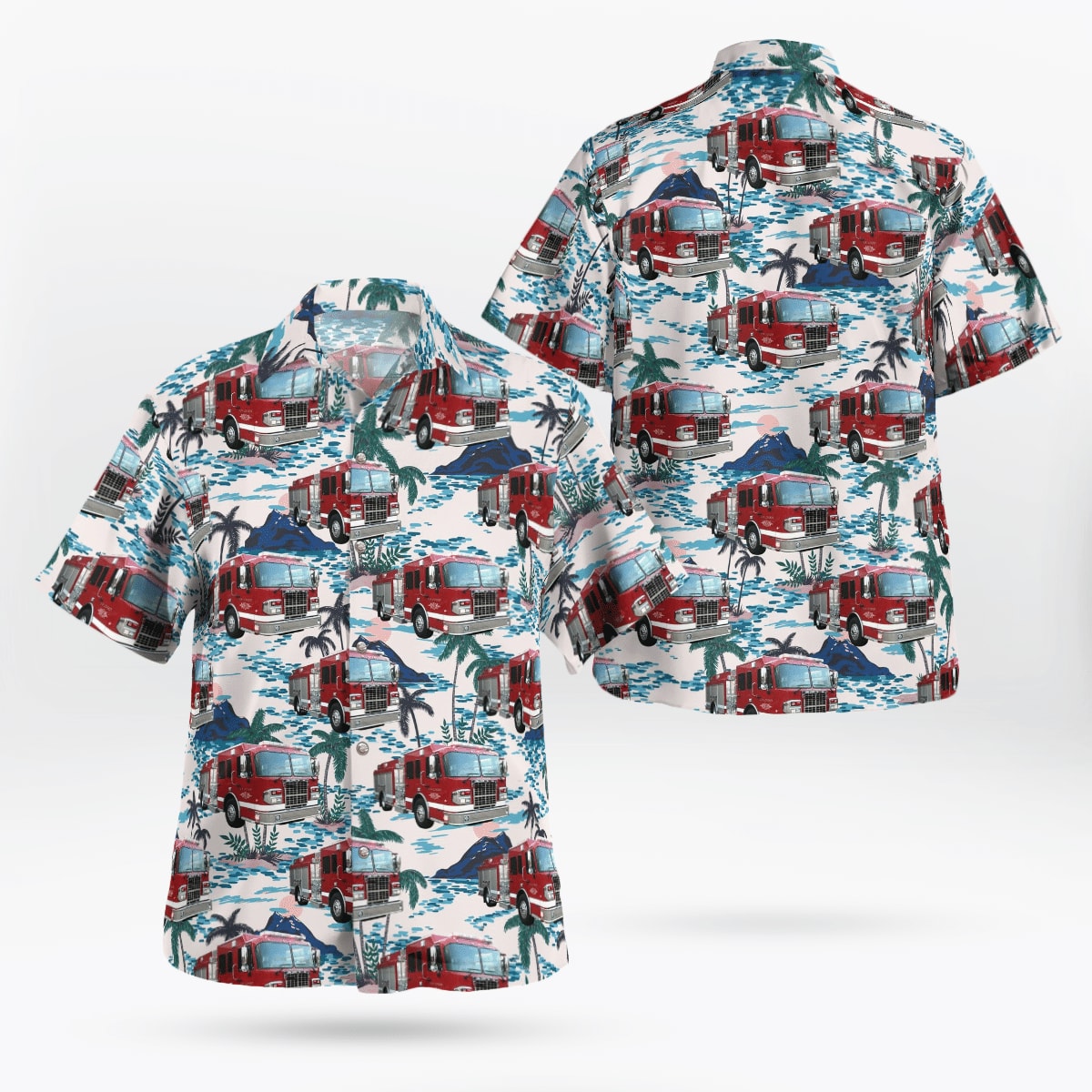 New London, Wisconsin, New London Fire Department Hawaiian Shirt – Gifts For Firefighters In New London, WI New London, Wisconsin, New London Fire Department Hawaiian Shirt – Gifts For Firefighters In New London, WI