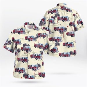 New Mexico Farmington Fire Department Hawaiian Shirt…
