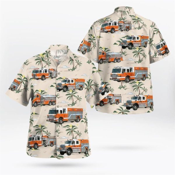 New Tripoli, Pennsylvania, New Tripoli Fire Company Hawaiian Shirt – Gifts For Firefighters