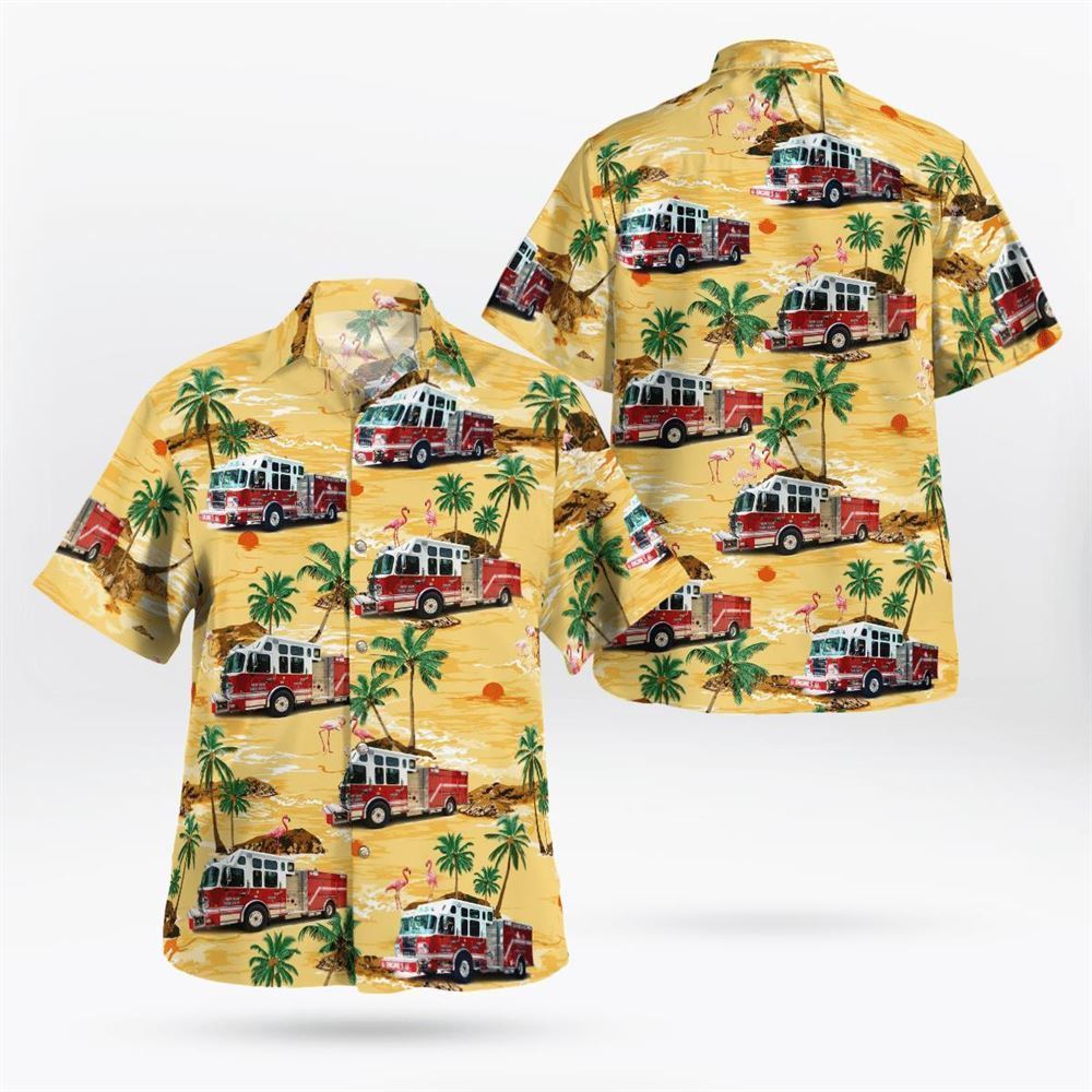 New Ulm, Minnesota, New Ulm Fire Department Hawaiian Shirt – Gifts For Firefighters In New Ulm, MN New Ulm, Minnesota, New Ulm Fire Department Hawaiian Shirt – Gifts For Firefighters In New Ulm, MN