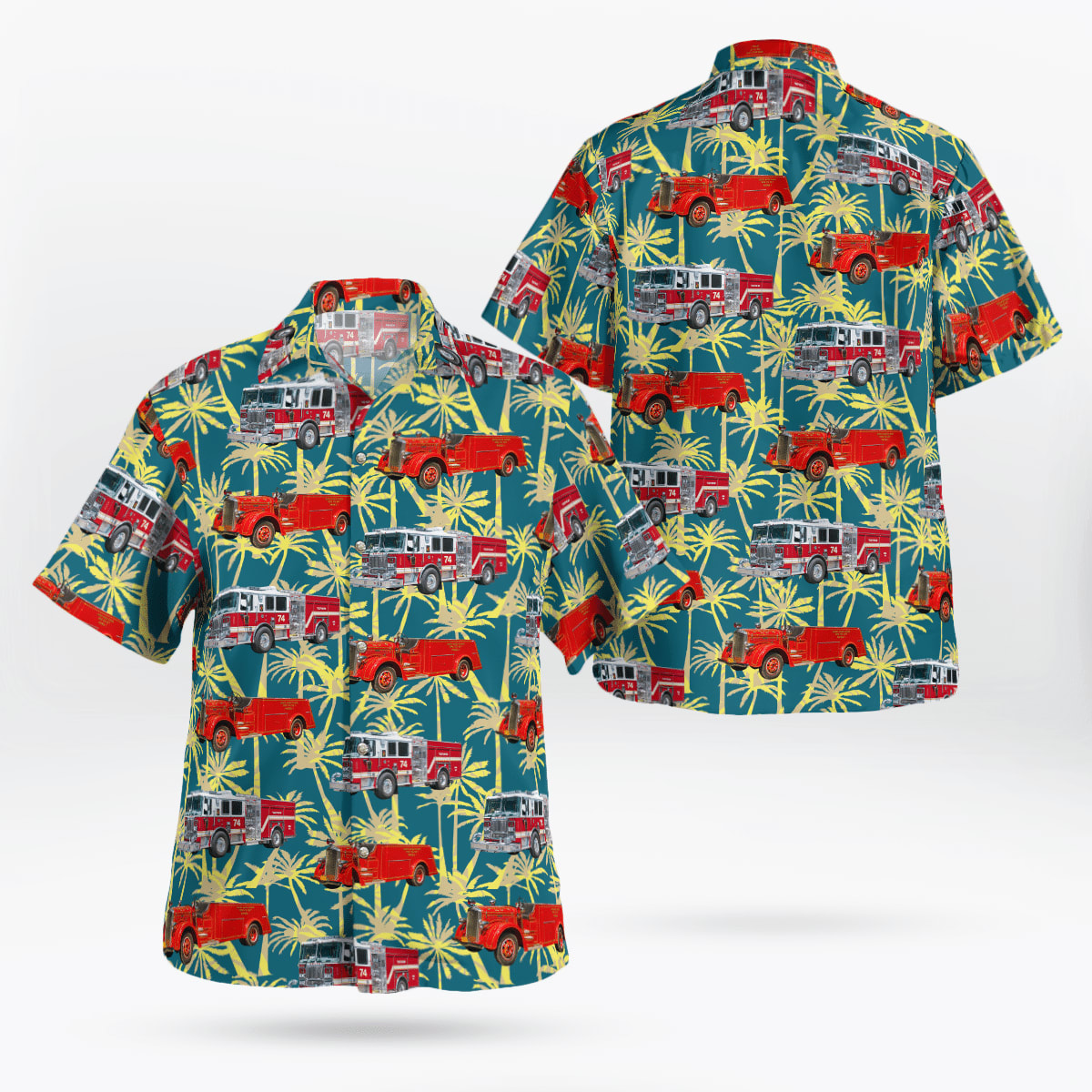 New York, North White Plains Fire Department Hawaiian Shirt – Gifts For Firefighters In North White Plains, NY New York, North White Plains Fire Department Hawaiian Shirt – Gifts For Firefighters In North White Plains, NY