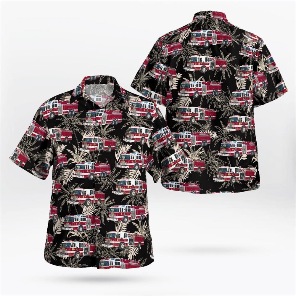 New York, Pocantico Hills Fire Department Hawaiian Shirt – Gifts For Firefighters In Pocantico Hills, NY New York, Pocantico Hills Fire Department Hawaiian Shirt – Gifts For Firefighters In Pocantico Hills, NY