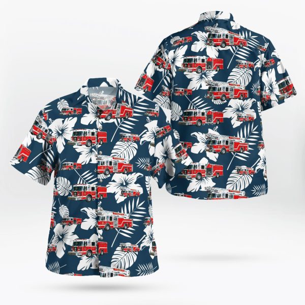 New York, Shaker Road-Loudonville Fire Department Hawaiian Shirt – Gifts For Firefighters In New York