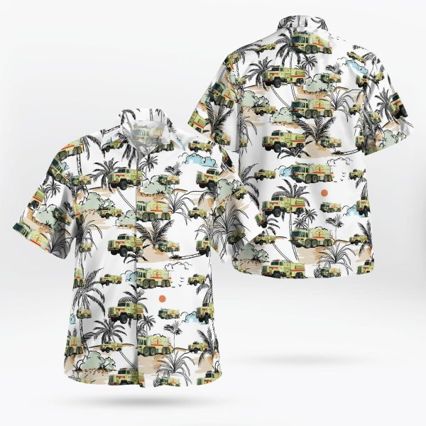 New York, West Haverstraw Volunteer Fire Company Hawaiian Shirt – Gifts For Firefighters In New York