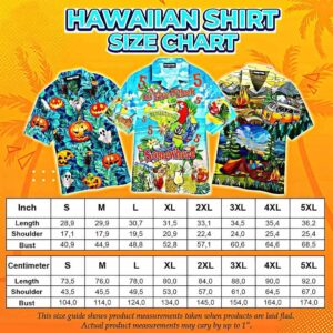 North American P-51 Mustang Aloha Hawaiian Shirt - Mens Hawaiian Shirt - US Air Force Gifts