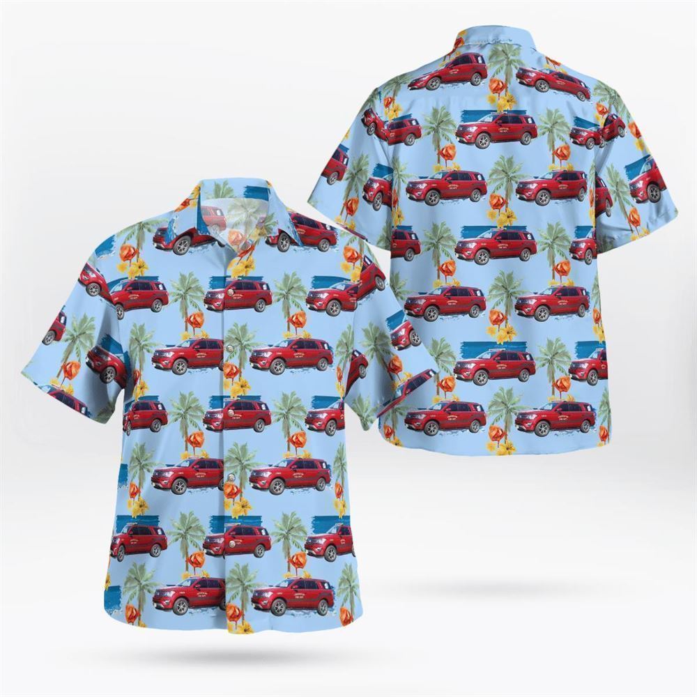 North Bellmore, Nassau County, NY, North Bellmore Fire Department Rinky Dinks Drill Team Hawaiian Shirt – Gifts For Firefighters In North Bellmore