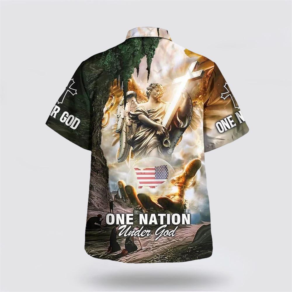 One Nation Under God Christian Hawaiian Shirts For Men & Women – Gifts For Christian Families One Nation Under God Christian Hawaiian Shirts For Men & Women – Gifts For Christian Families