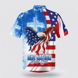 One Nation Under God Eagle American Hawaiian Shirt Gifts For Christian Families 2 mi9on3.jpg