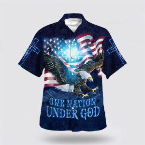 One Nation Under God Eagle Christian Hawaiian Shirt Gifts For Christian Families 1 ey6eaj.jpg