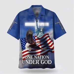 One Nation Under God Hawaiian Shirts –…