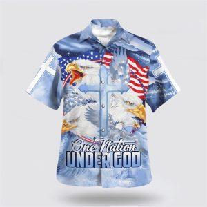 One Nation Under God Hawaiian Shirts –…