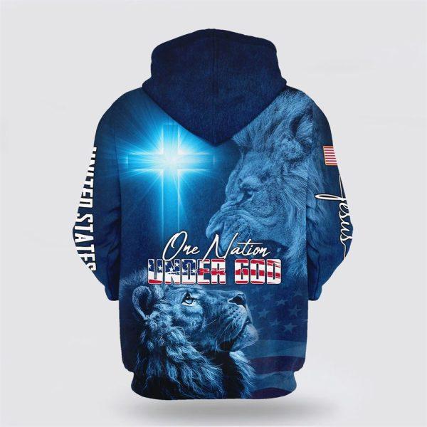 One Nation Under God Hoodie – Gifts For Christians