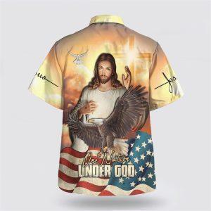One Nation Under God Jesus Eagle American Flag Hawaiian Shirts Gifts For Christian Families 2 nxzn7d.jpg