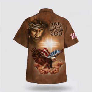 One Nation Under God Jesus Holy In Hand Eagle Hawaiian Shirts Gifts For Christian Families 2 rjeded.jpg