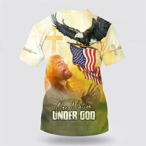 One Nation Under God Jesus Prayer Gifts For Christians 2 eyvyzv.jpg