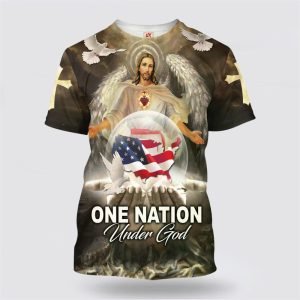 One Nation Under God Jesus Wings –…
