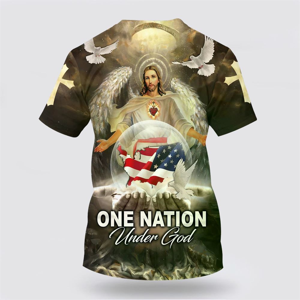 One Nation Under God Jesus Wings – Gifts For Christians
