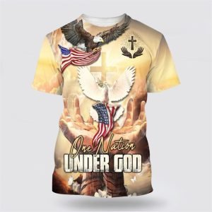 One Nation Under God Shirts Hand Hold…