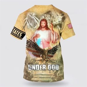 One Nation Under God Shirts Jesus And Eagle American Flag Gifts For Christians 2 yydpk5.jpg