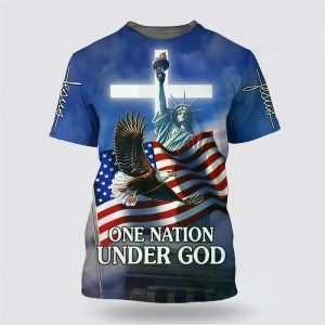 One Nation Under God Shirts July 4th Statue Of Liberty Gifts For Christians 1 z9ji4b.jpg