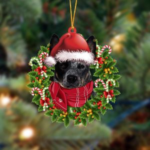 Pamaheart Blue Heeler-Xmas Bandana Hanging Ornament, Happy…