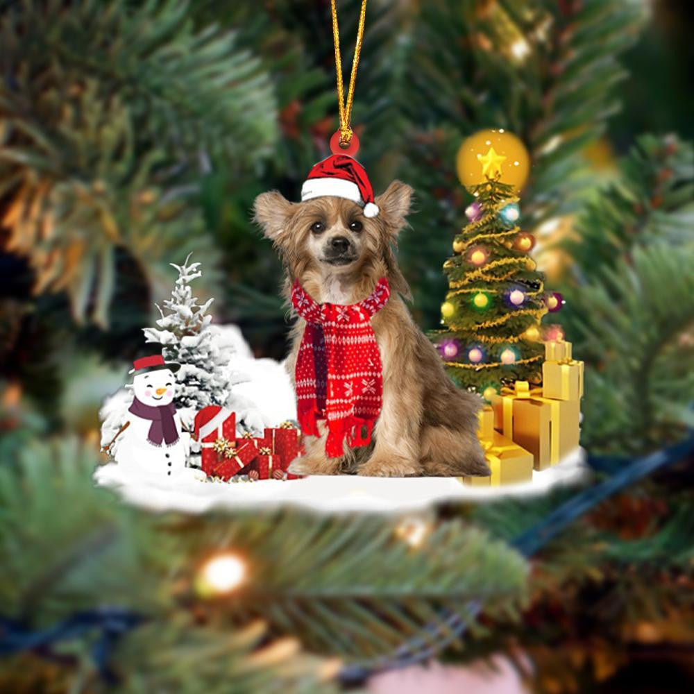 Pamaheart Chinese Crested Christmas Ornament Dog Ornament, Car Ornament, Christmas Ornament Pamaheart Chinese Crested Christmas Ornament Dog Ornament, Car Ornament, Christmas Ornament