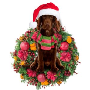 Pamaheart Cocker Spaniel Christmas Ornament, Happy Christmas…