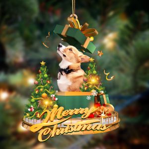 Pamaheart Corgi-Christmas Gifts&Dogs Hanging Ornament, Happy Christmas…