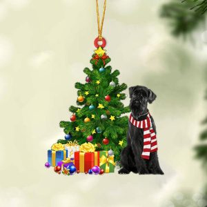 Pamaheart Giant Schnauzer-Christmas Star Hanging Ornament, Happy…