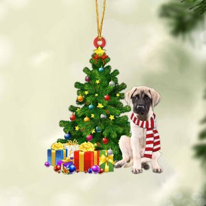 Pamaheart Mastiff-Christmas Star Hanging Ornament, Happy Christmas…