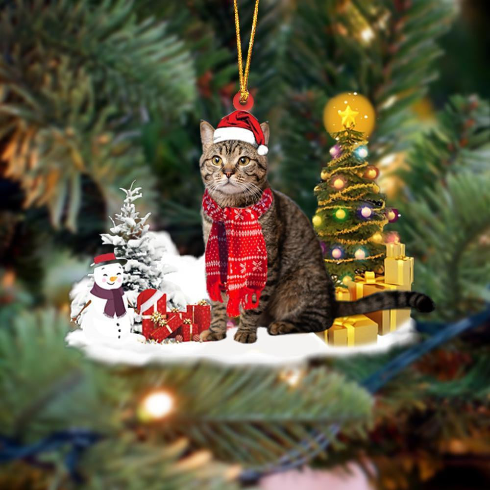 Pamaheart Ocicat Cat Christmas Ornament Dog Ornament, Car Ornament, Christmas Ornament, Christmas Decor Pamaheart Ocicat Cat Christmas Ornament Dog Ornament, Car Ornament, Christmas Ornament, Christmas Decor