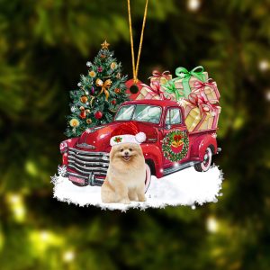 Pamaheart Pomeranian Christmas Hanging Ornament Dog Ornament,…