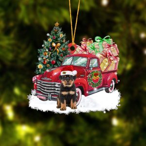 Pamaheart Rottweiler Christmas Hanging Ornament Dog Ornament,…