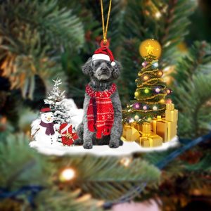 Pamaheart Schnoodle Christmas Ornament Dog Ornament, Car…