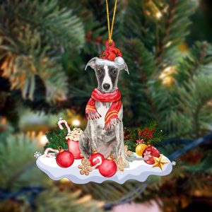 Pamaheart Whippet Better Christmas Hanging Ornament, Happy…