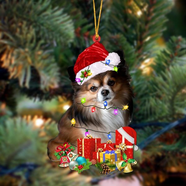 Papillon Dog Be Christmas Tree Hanging Christmas Plastic Hanging Ornament – 2022 Christmas Ornament
