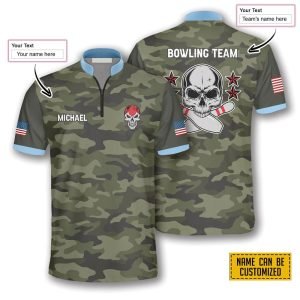 Passionate Skull Camo Bowling Personalized Names And Team Jersey Shirt Gift For Bowling Enthusiasts 1 vckt5i.jpg