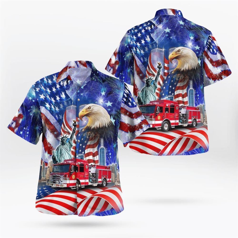 Patriot Day, Selden Fire Department, NY Hawaiian Shirt – Gifts For Firefighters In Selden, NY Patriot Day, Selden Fire Department, NY Hawaiian Shirt – Gifts For Firefighters In Selden, NY