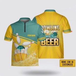 Personalized Bowling For The Beer Bowling Jersey Shirt Perfect Gift for Bowling Fans 1 pub3ru.jpg