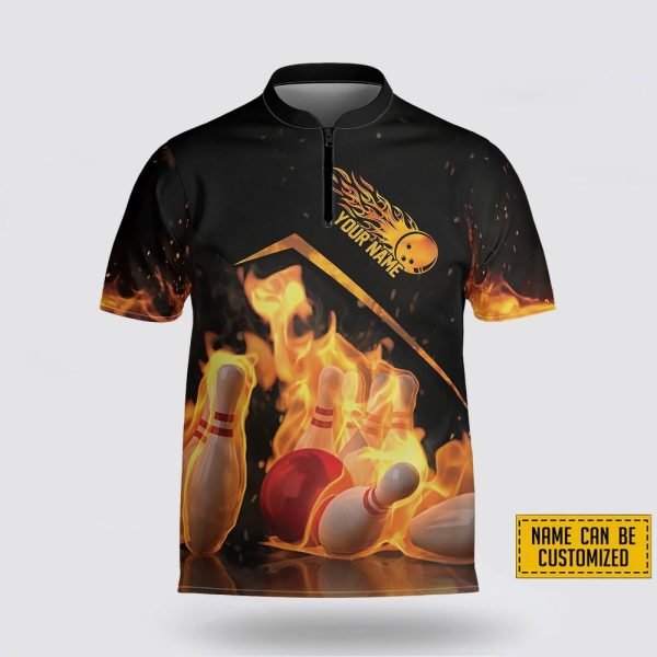 Personalized My Balls Are On Fire Bowling Jersey Shirt – Perfect Gift for Bowling Fans
