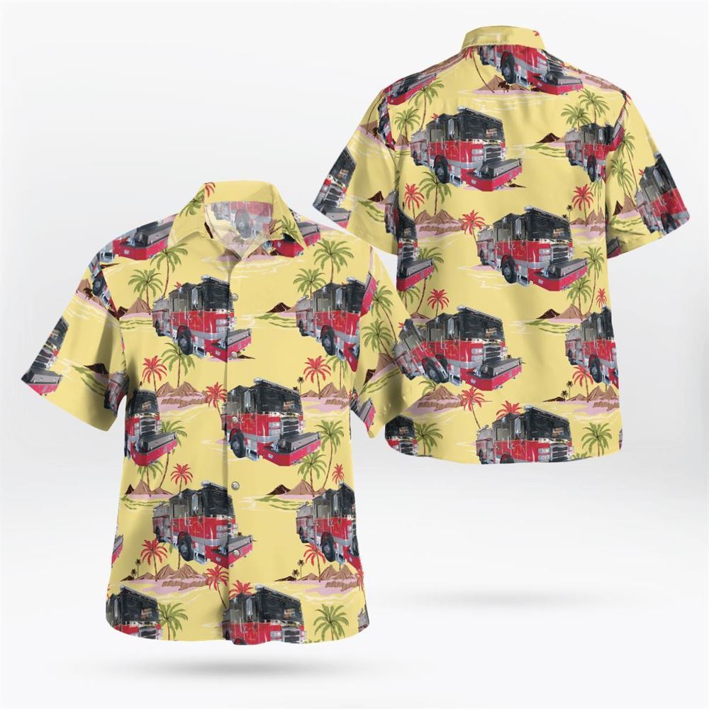 Philadelphia, Ohio, New Philadelphia Fire Department Hawaiian Shirt – Gifts For Firefighters In New Philadelphia, OH